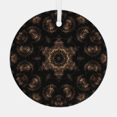 Bronze Age Mandala Ornament Aus Glas (Rückseite)