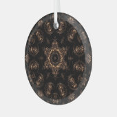 Bronze Age Mandala Ornament Aus Glas (Vorderseite links)