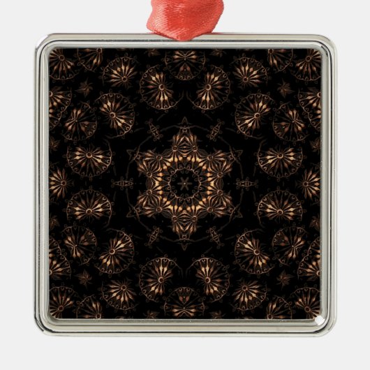 Bronze Age Mandala Ornament Aus Metall (Vorne)