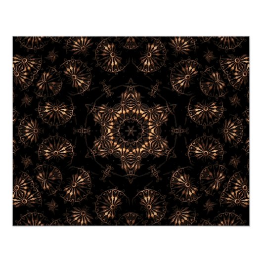 Bronze Age Mandala Poster (Vorderseite)