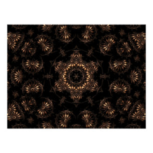 Bronze Age Mandala Poster