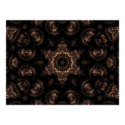 Bronze Age Mandala Poster (Vorderseite)