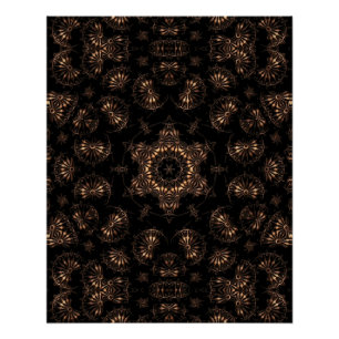 Bronze Age Mandala Poster