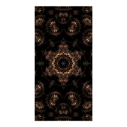 Bronze Age Mandala Poster (Vorderseite)