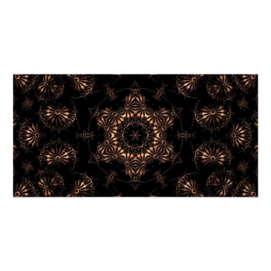 Bronze Age Mandala Poster (Vorderseite)