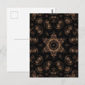 Bronze Age Mandala Postkarte (Vorne/Hinten)