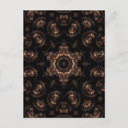 Bronze Age Mandala Postkarte (Vorderseite)