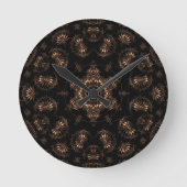 Bronze Age Mandala Runde Wanduhr (Vorderseite)