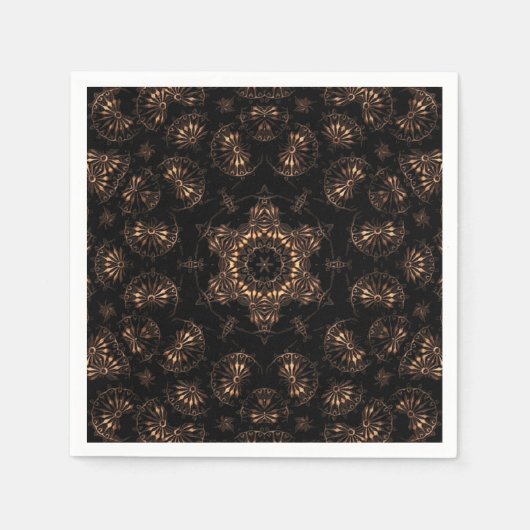 Bronze Age Mandala Serviette (Vorderseite)