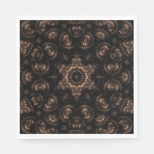 Bronze Age Mandala Serviette (Vorderseite)