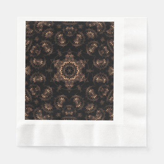 Bronze Age Mandala Serviette (Vorderseite)