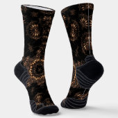 Bronze Age Mandala Socken (Gewinkelt)