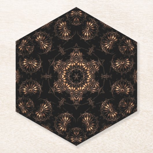 Bronze Age Mandala Untersetzer (Vorderseite)