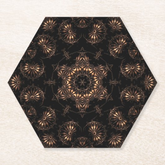 Bronze Age Mandala Untersetzer (Vorderseite)