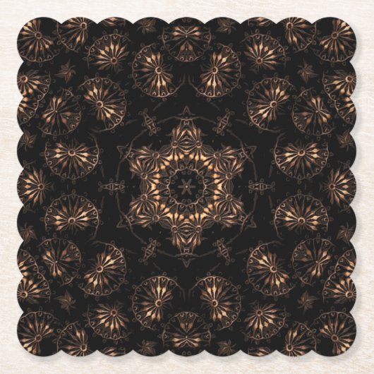 Bronze Age Mandala Untersetzer (Vorderseite)