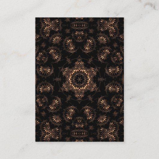 Bronze Age Mandala Visitenkarte (Vorderseite)