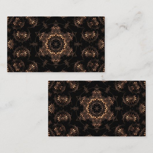 Bronze Age Mandala Visitenkarte (Vorne/Hinten)