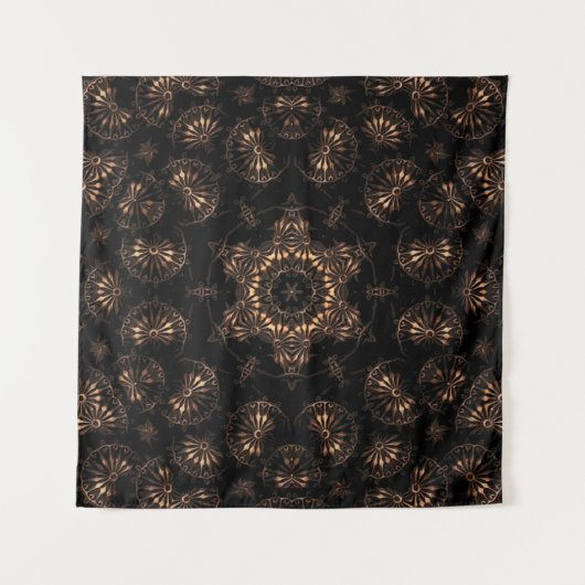 Bronze Age Mandala Wandteppich (Vorderseite)