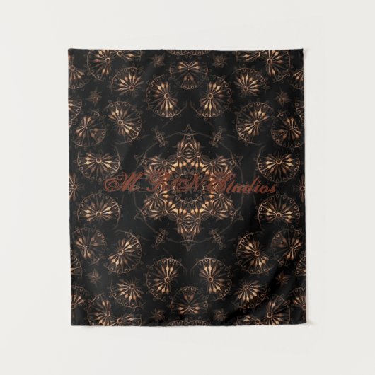 Bronze Age Mandala Wandteppich (Vorderseite)