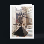 Bronze Angel Sculpture, Rom, Italy Karte<br><div class="desc">Bronze Angel Sculpture,  Rom,  Italy Greeting Card. You can easily customize this product for free if you would like to add wording or change the color of the background.</div>