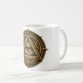 Bronze Astrolabe Auge Kaffeetasse (VorderseiteRechts)