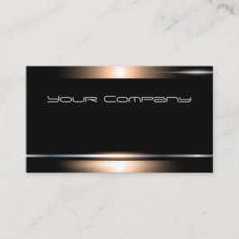 Bronze Black Beruflich Business Card markieren Visitenkarte