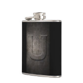 Bronze Black Metal U Monogram Flask Flachmann (Links)
