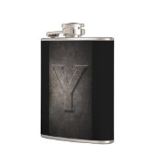 Bronze Black Metal Y Monogram Flask Flachmann (Links)