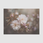 Bronze Blatt Pink Double Sakura Blüte Seidenpapier (Vorderseite)