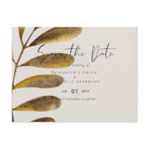 Bronze-Blätter, die das Datum speichern