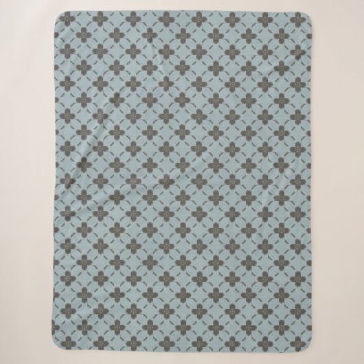 Bronze-Blumen Sherpadecke (Vorderseite)