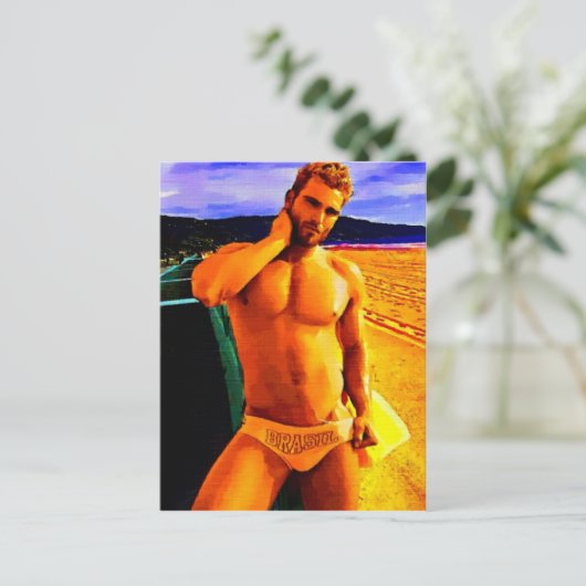 Bronze Brasil Postkarte (Stehend Vorderseite)