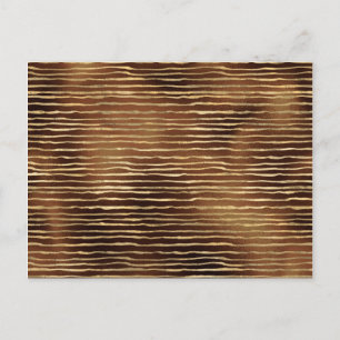 Bronze-Braun-Sprayfarbe Golden Horizontal Postkarte
