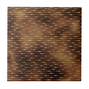 Bronze Braune Farbe Goldene Pfeile Bogenschießen B Fliese