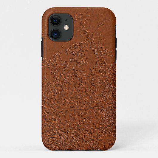Bronze/braune Textur iPhone Case-Mate Hülle (Rückseite)