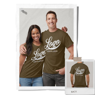 Bronze Brown Company Logo Swak Business Men Women T-Shirt