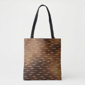 Bronze Brown Paint Golden Arrows Archer Tasche (Vorderseite)