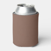 Bronze Brown Solid Color Dosenkühler (Kanne Vorderseite)