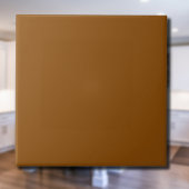 Bronze Brown Solid Color | Klassisches Elegant Fliese