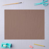 Bronze Brown Solid Color Seidenpapier (Basteln)
