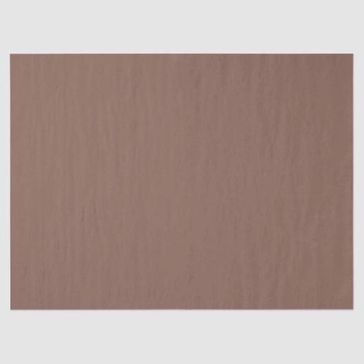 Bronze Brown Solid Color Seidenpapier (Vorderseite)