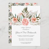 Bronze Coral | Floral Bridesmaid Brunch (Vorne/Hinten)