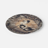 Bronze & Creme Masquerade MASSE - Museo d'arte del Pappteller (Schrägansicht)