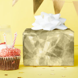 Bronze Crumpled Textur Geschenkpapier
