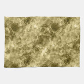 Bronze Crumpled Textur Geschirrtuch (Horizontal)