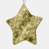 Bronze Crumpled Textur Keramik Ornament (Links)