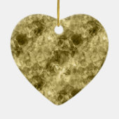 Bronze Crumpled Textur Keramikornament (Hinten)