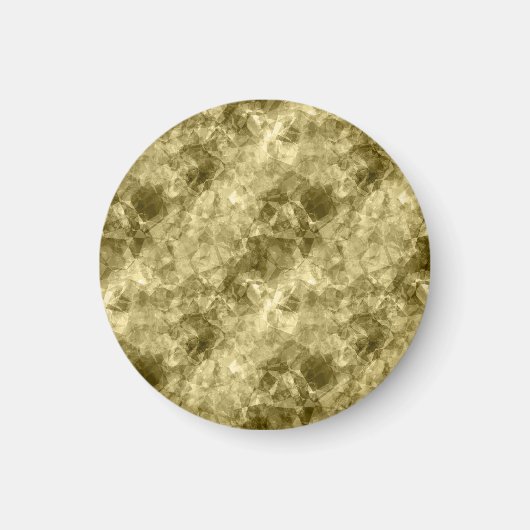 Bronze Crumpled Textur Magnet (Vorne)