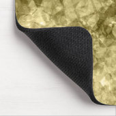Bronze Crumpled Textur Mousepad (Ecke)