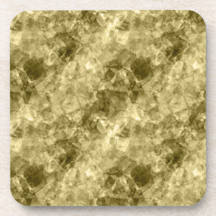 Bronze Crumpled Textur Untersetzer